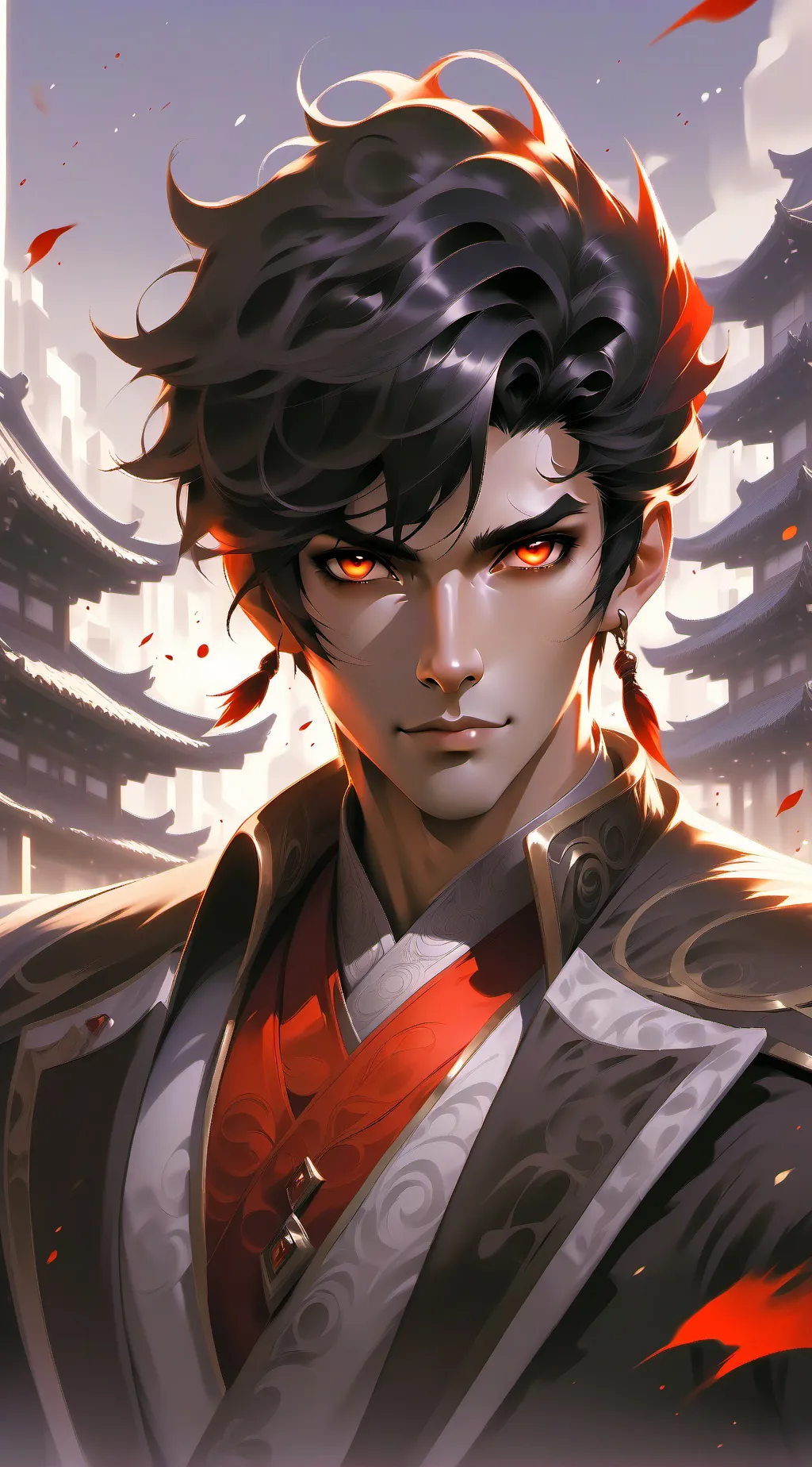 ai character: глент background