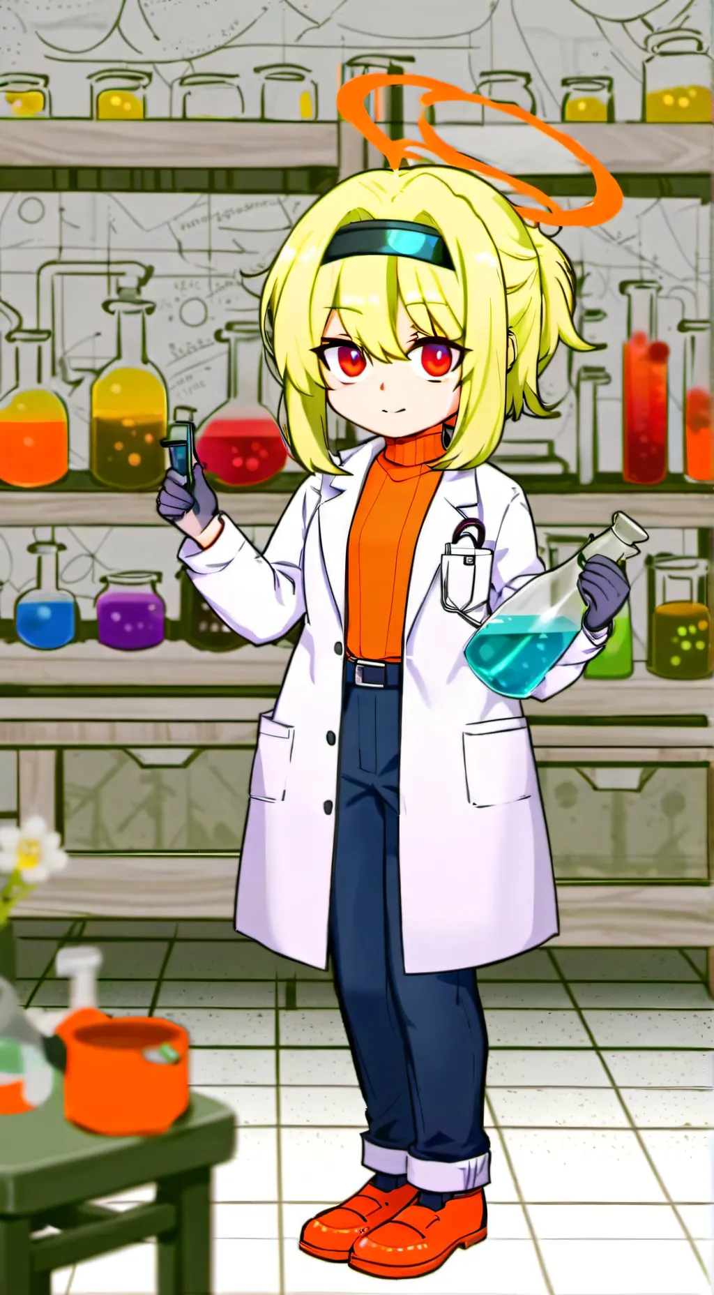 ai character: mia :] background