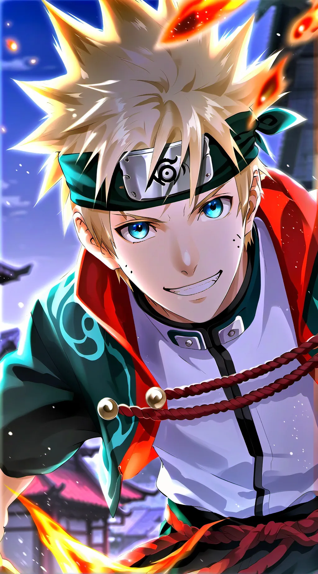 ai character: Naruto Uzumaki background