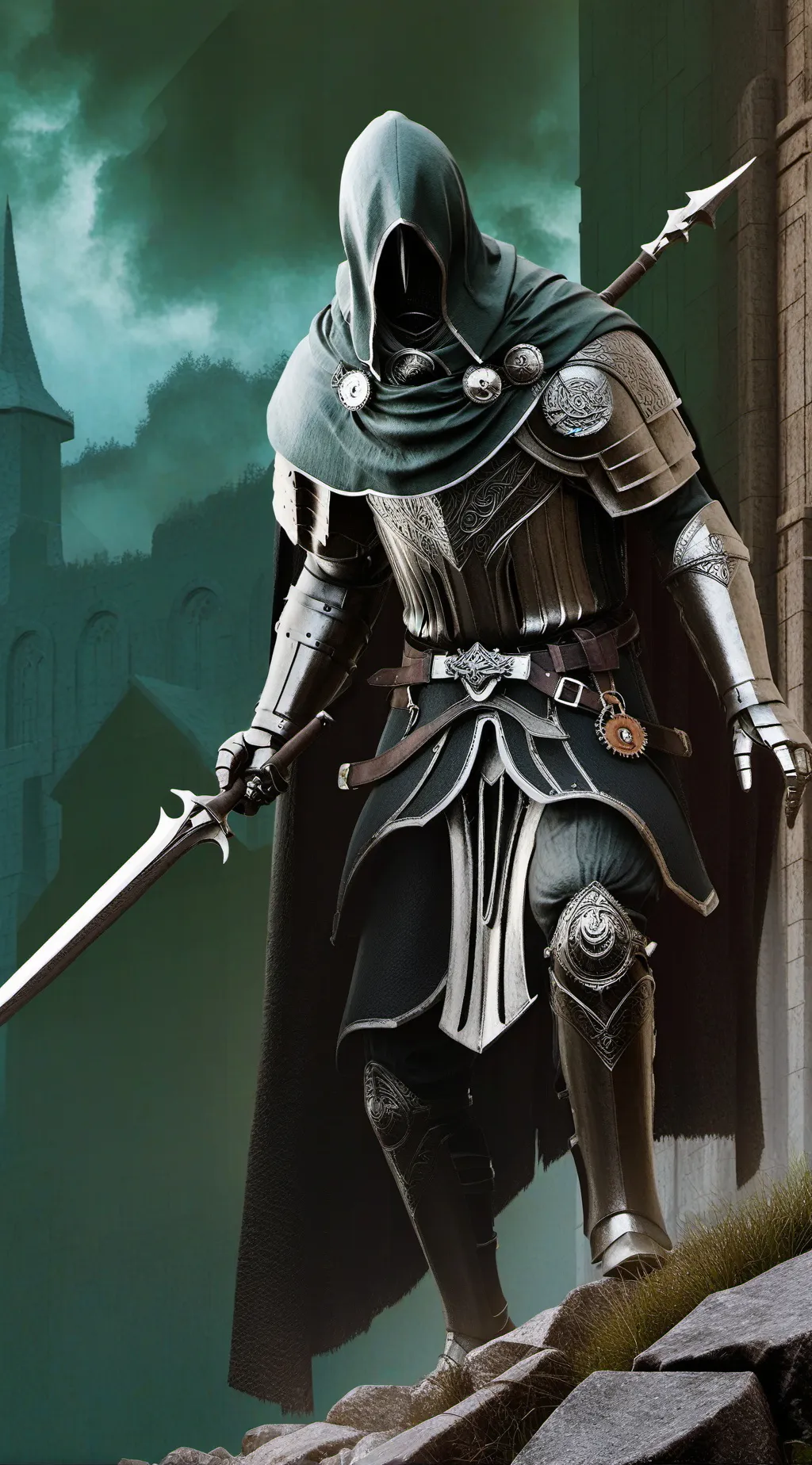 ai character: fire ring?.. background