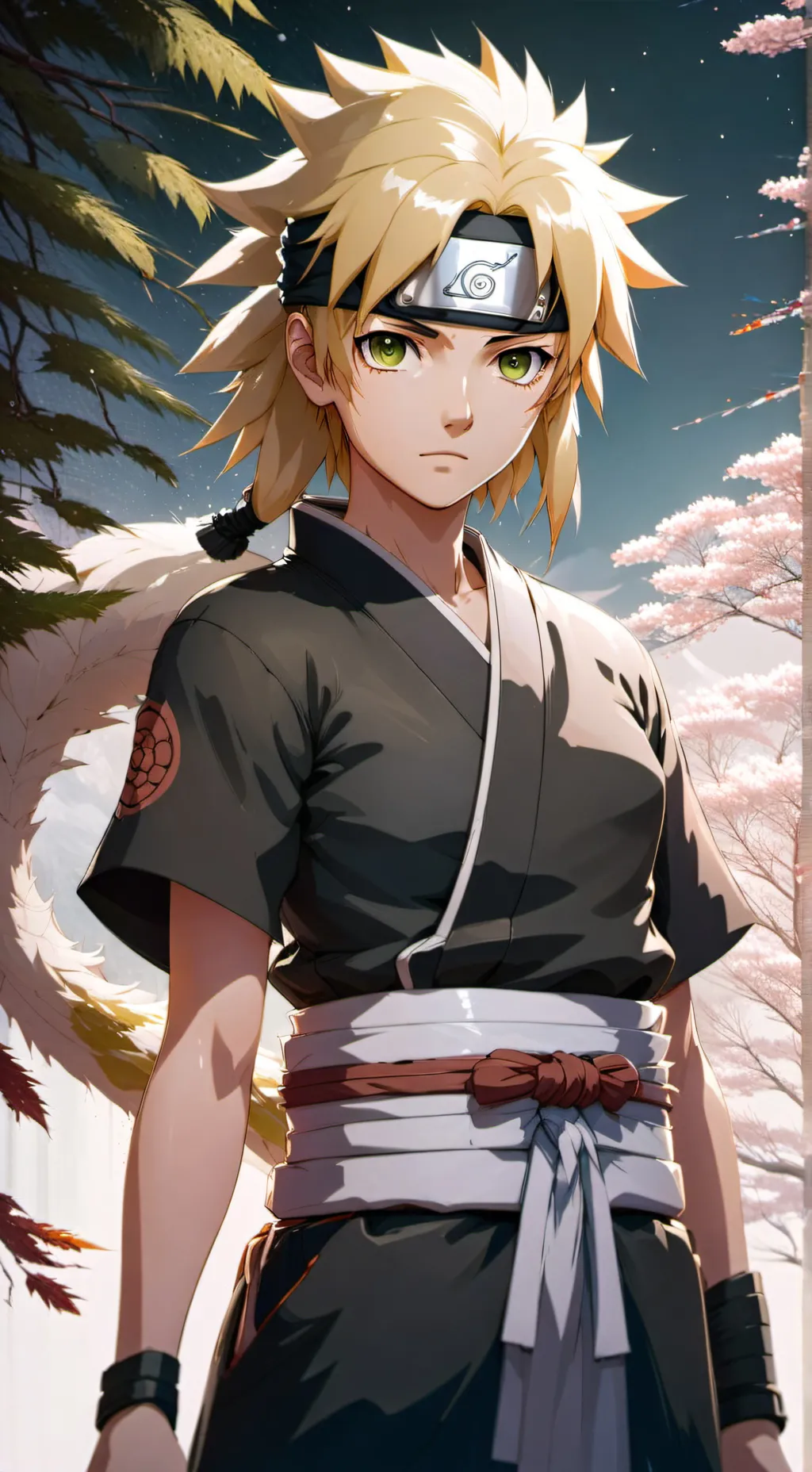 ai character: Temari  background