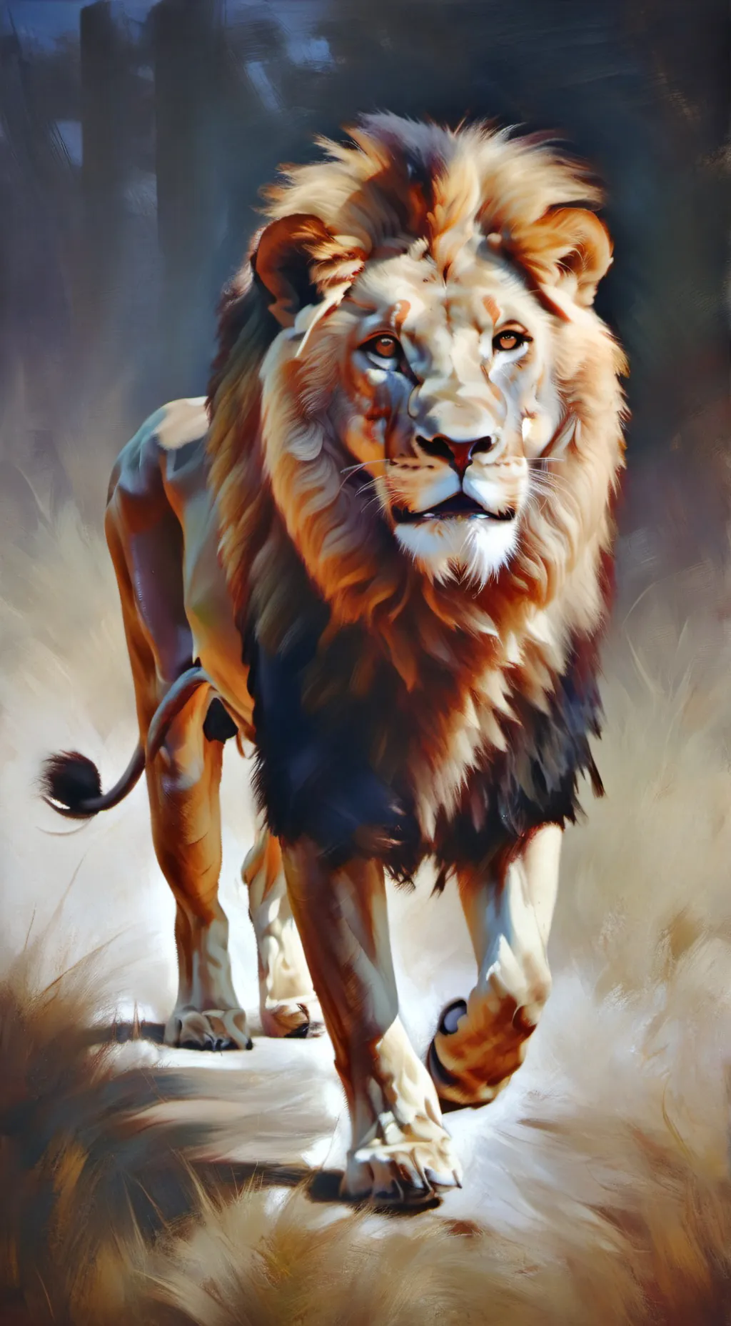 ai character: simba background