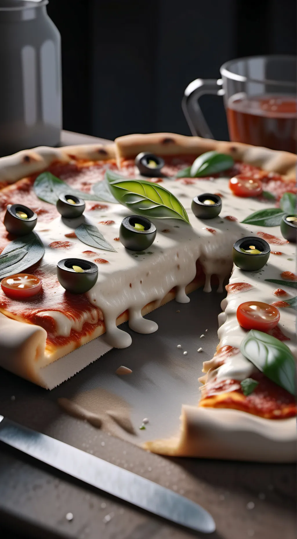 ai character: 🍕 background