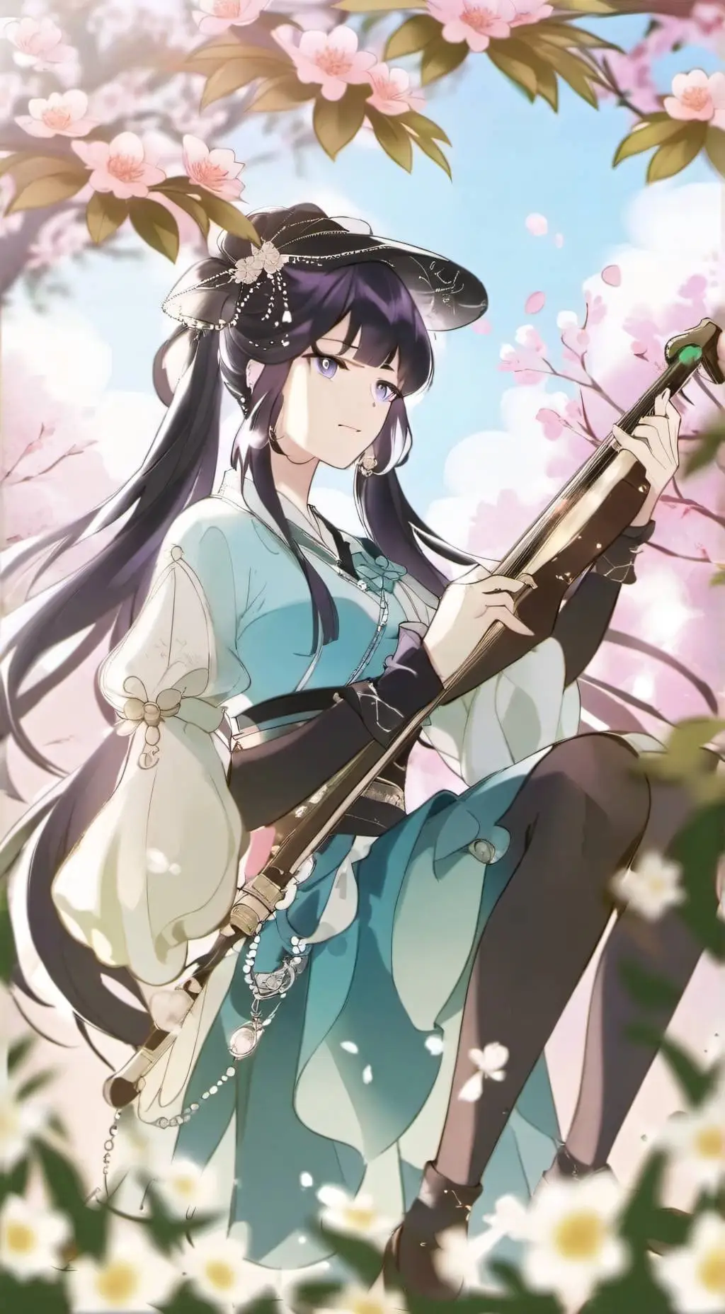 ai character: misaki background