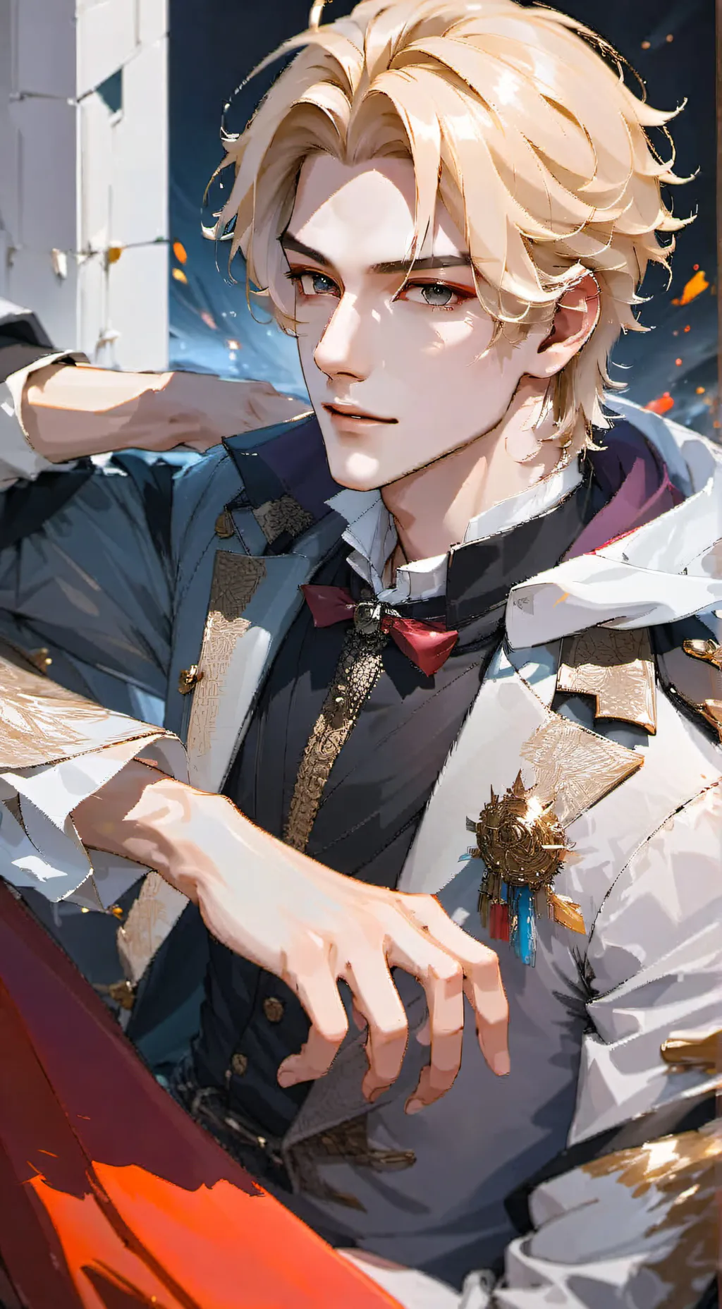 ai character: The Charismatic Rival background
