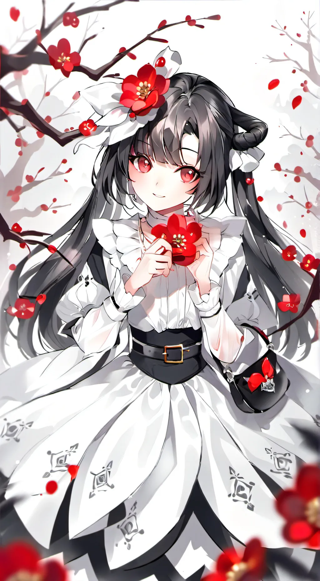ai character: `•Hioma•` background