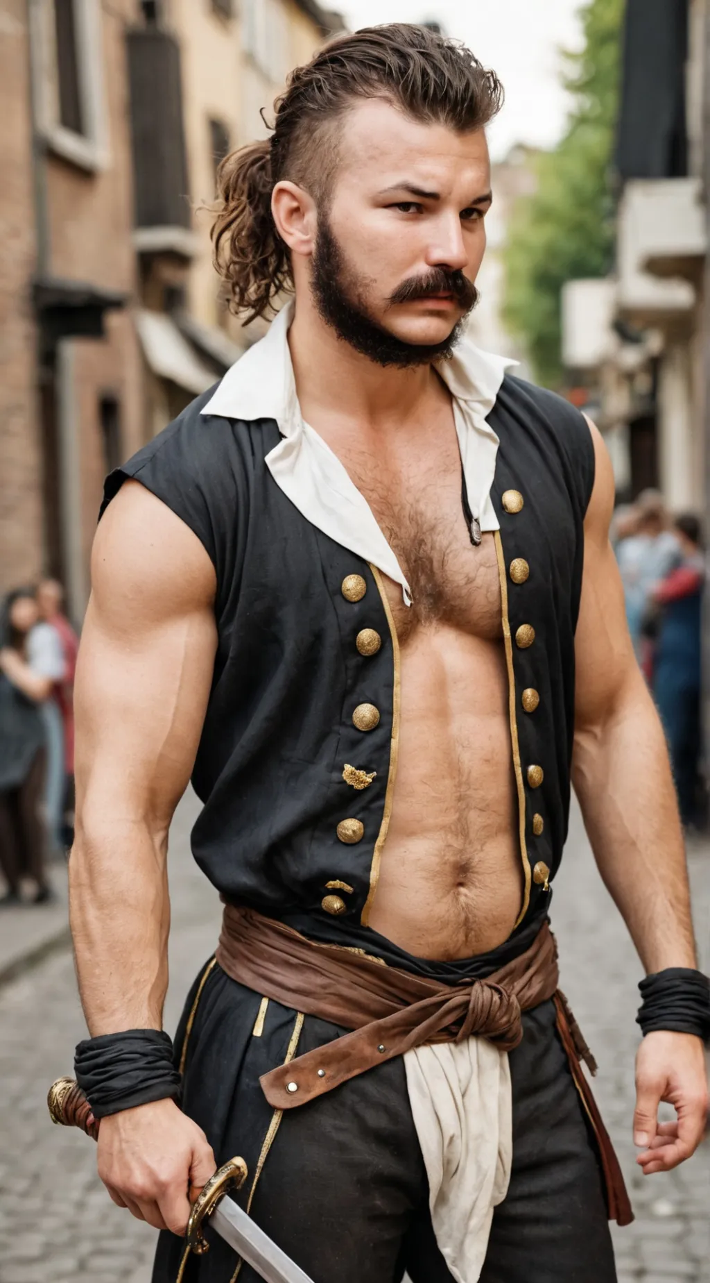 ai character: Gabor background