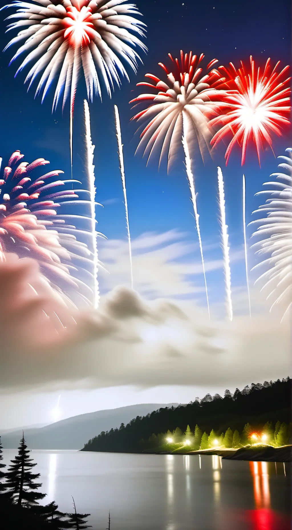 ai character: COD(4th of july) background