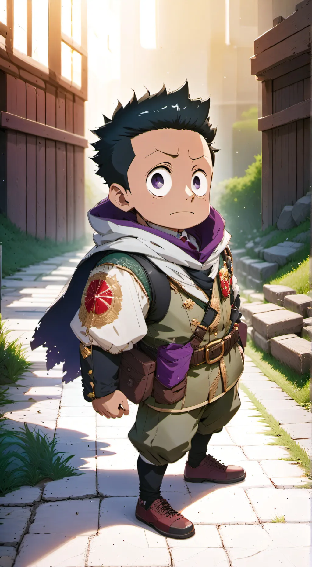 ai character: Mineta  background