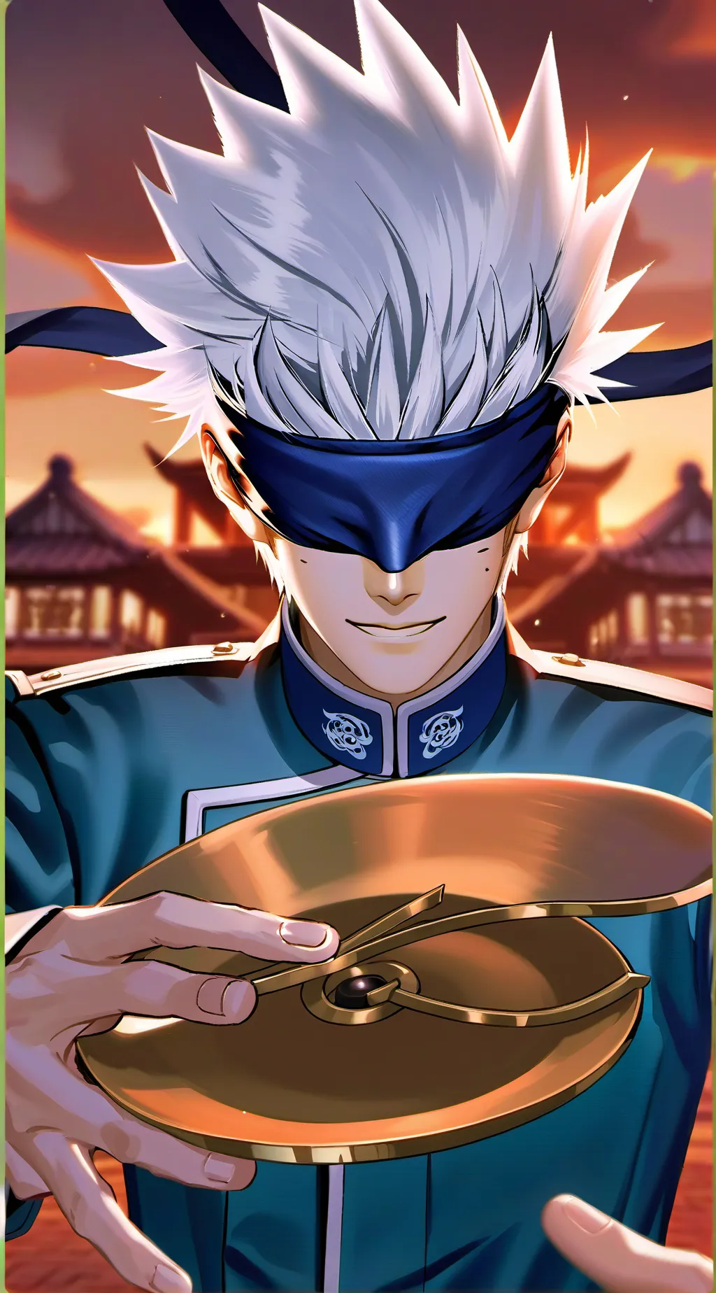 ai character: Satoru Gojo background