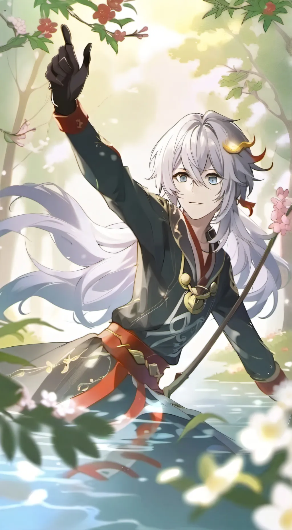 ai character: Axel background