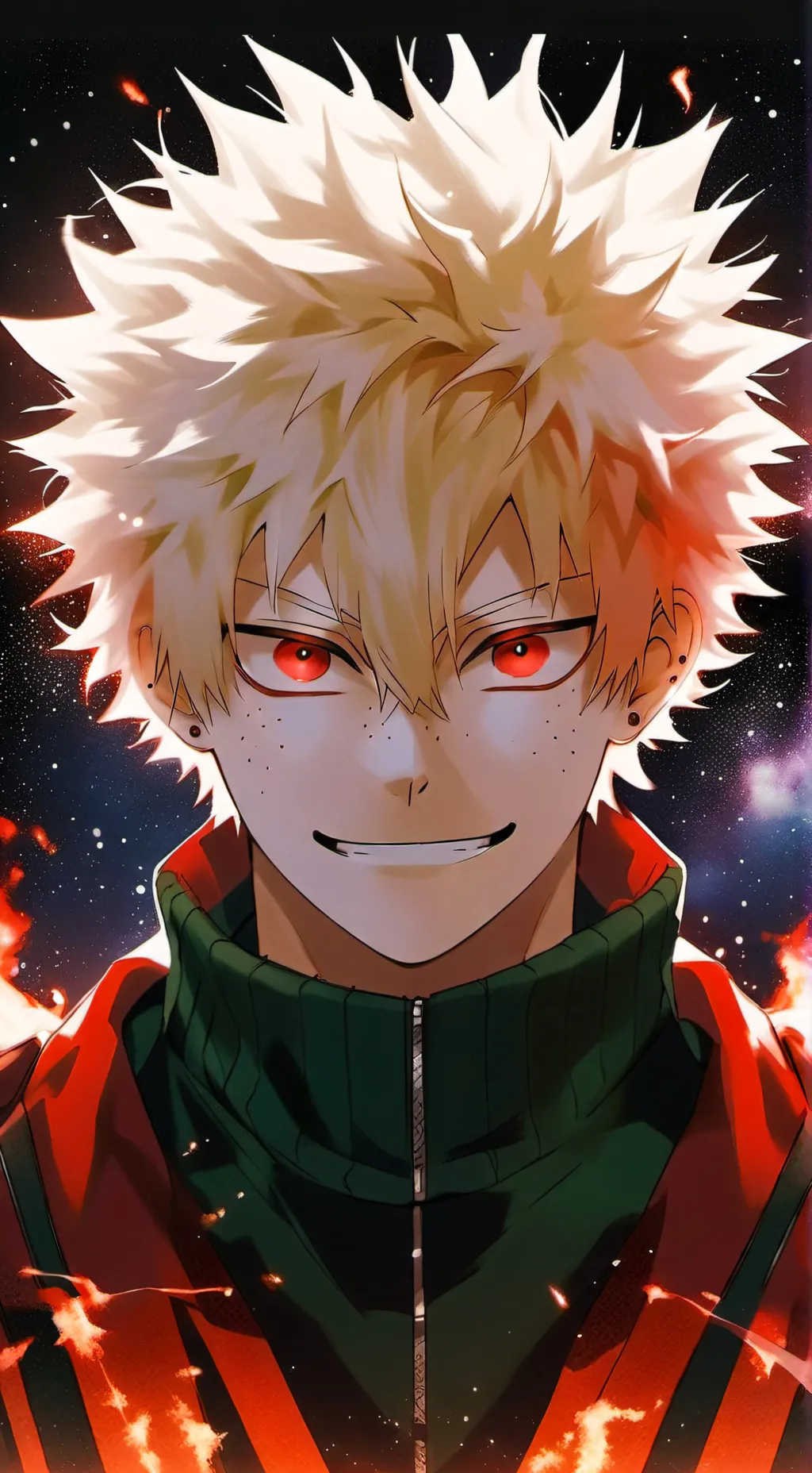 ai character: Bakugo background
