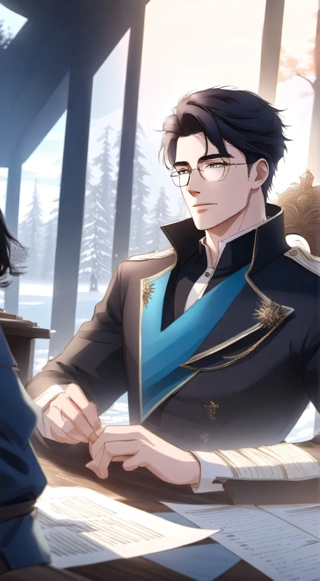 ai character: Дуард background