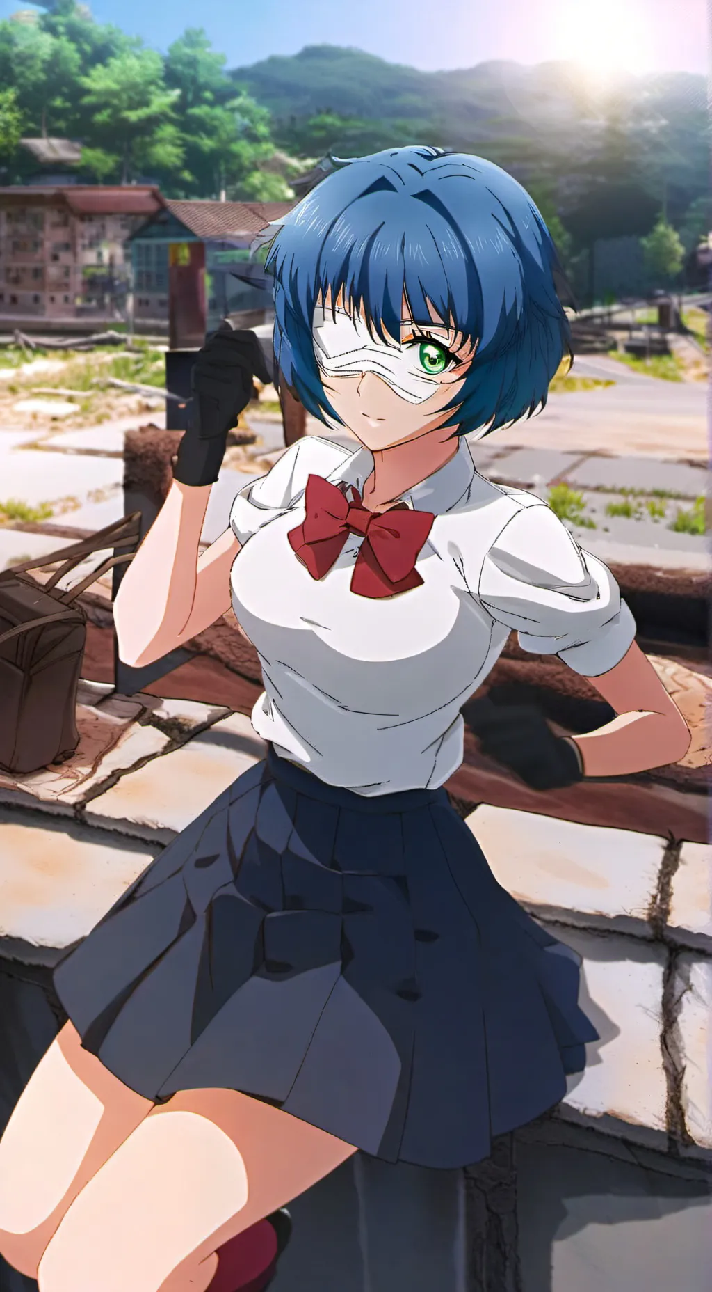 ai character: Ryomou Shimei  background