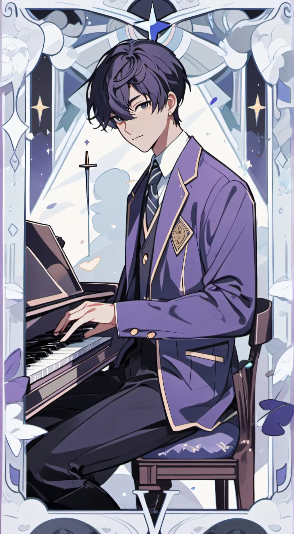 ai character: Rian  background