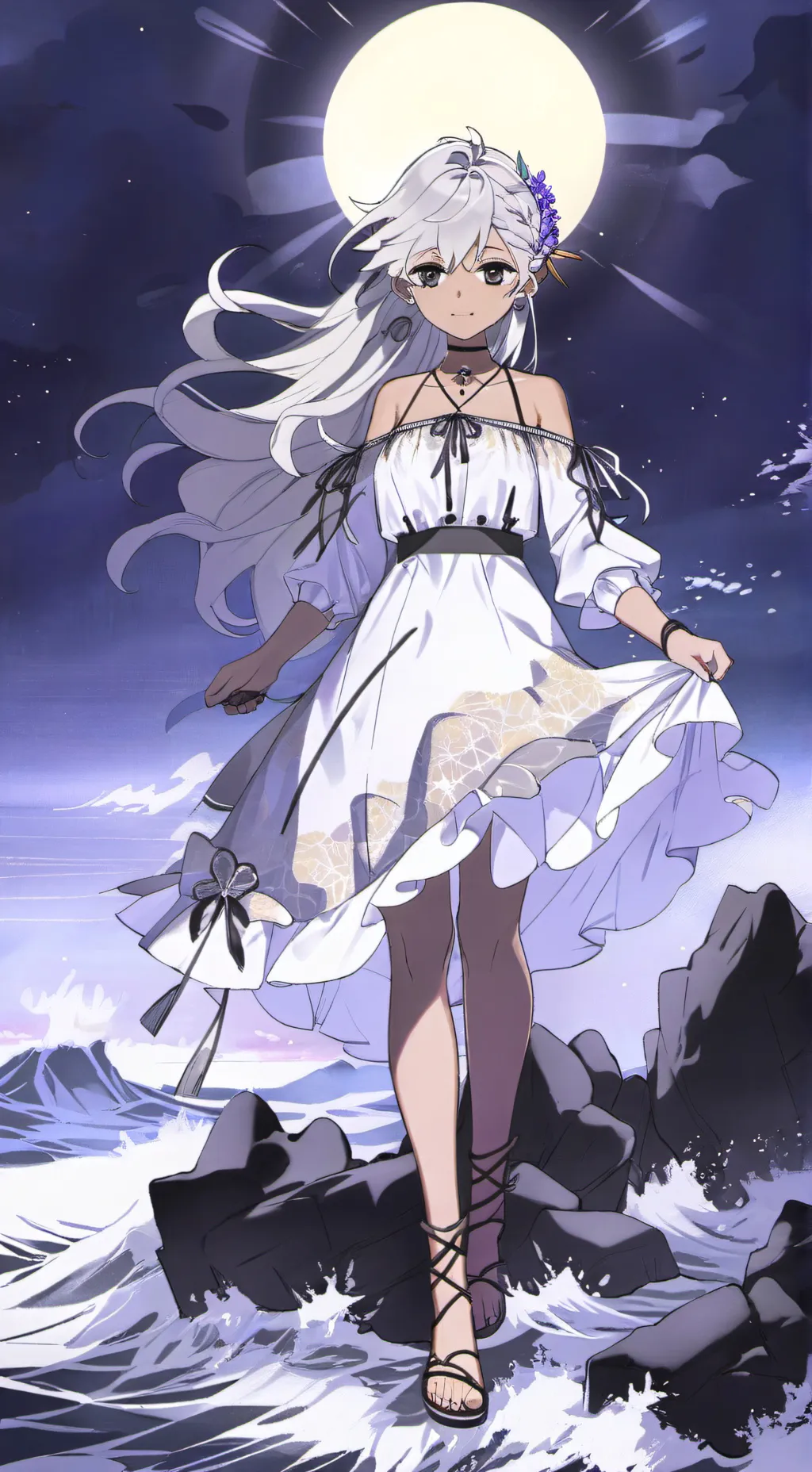 ai character: Beluga background