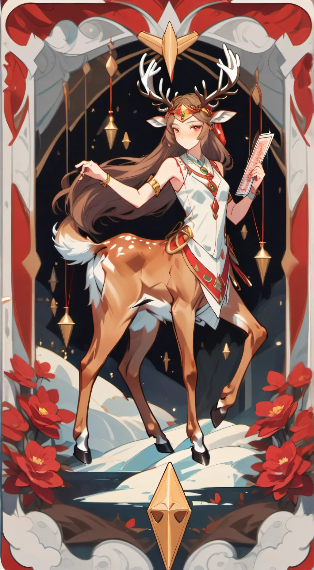 ai character: Fawn background