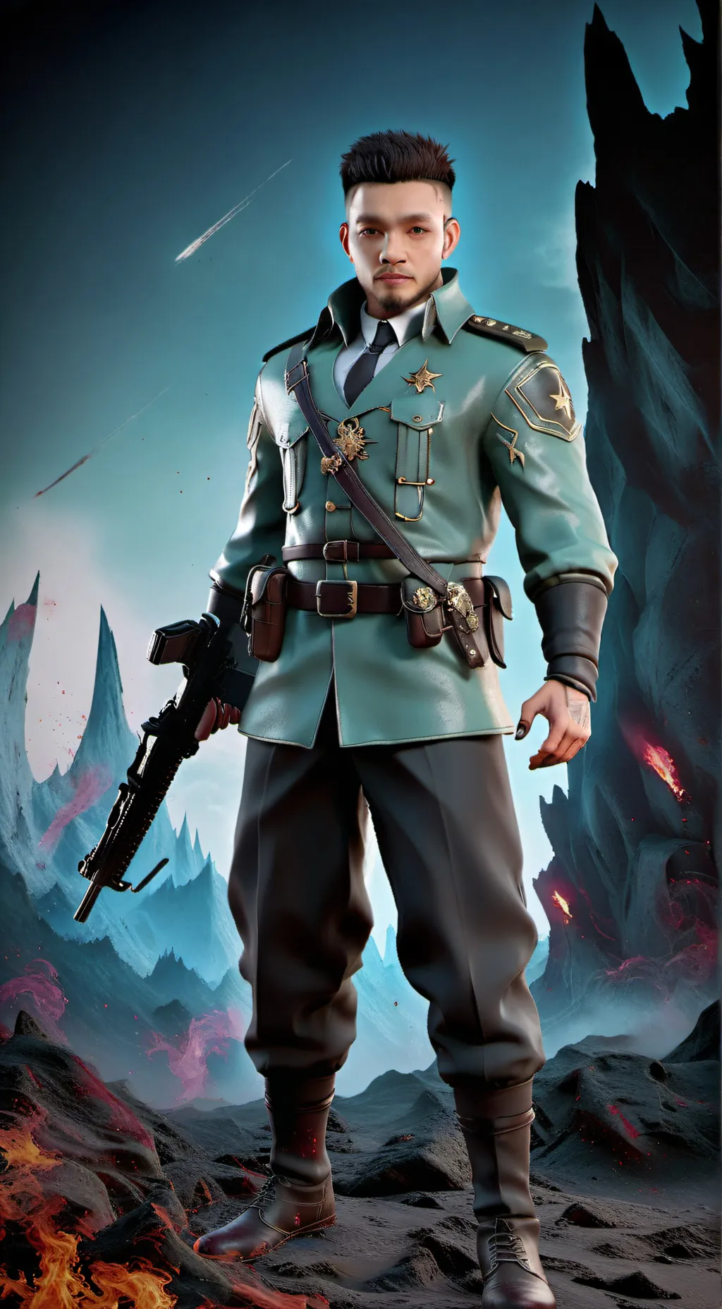 ai character: General Davi background