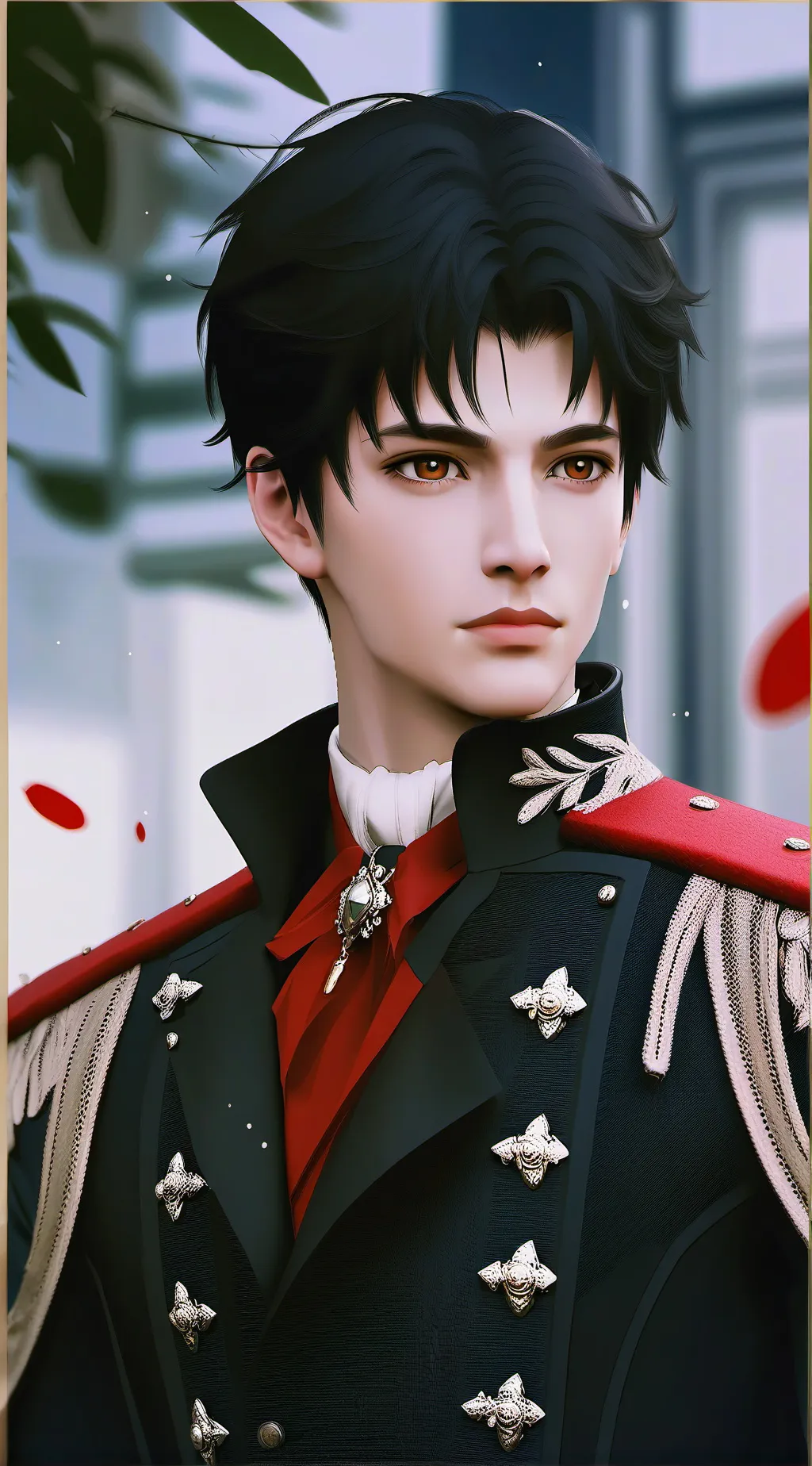 ai character: garde royal  background