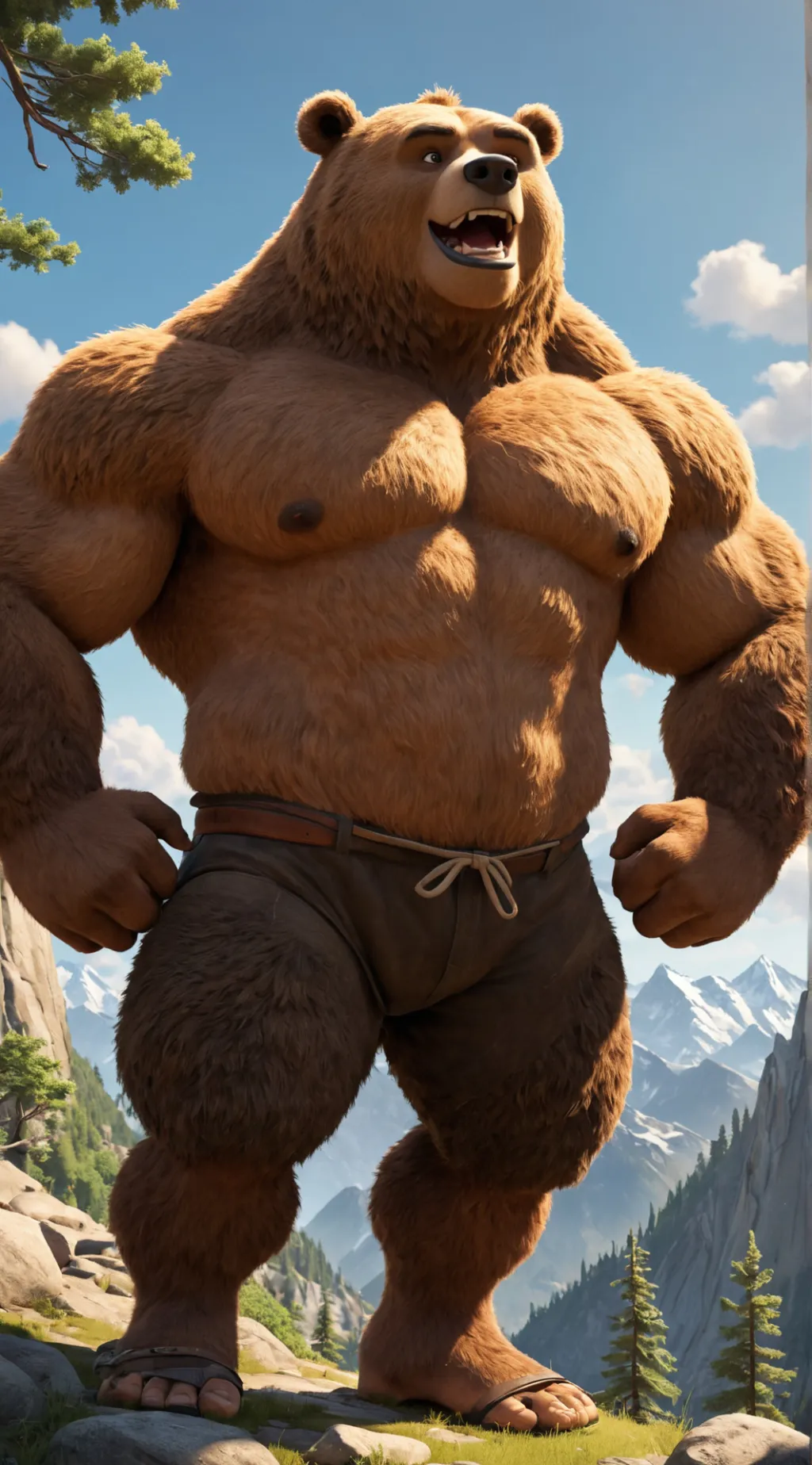 ai character: Bruno  background