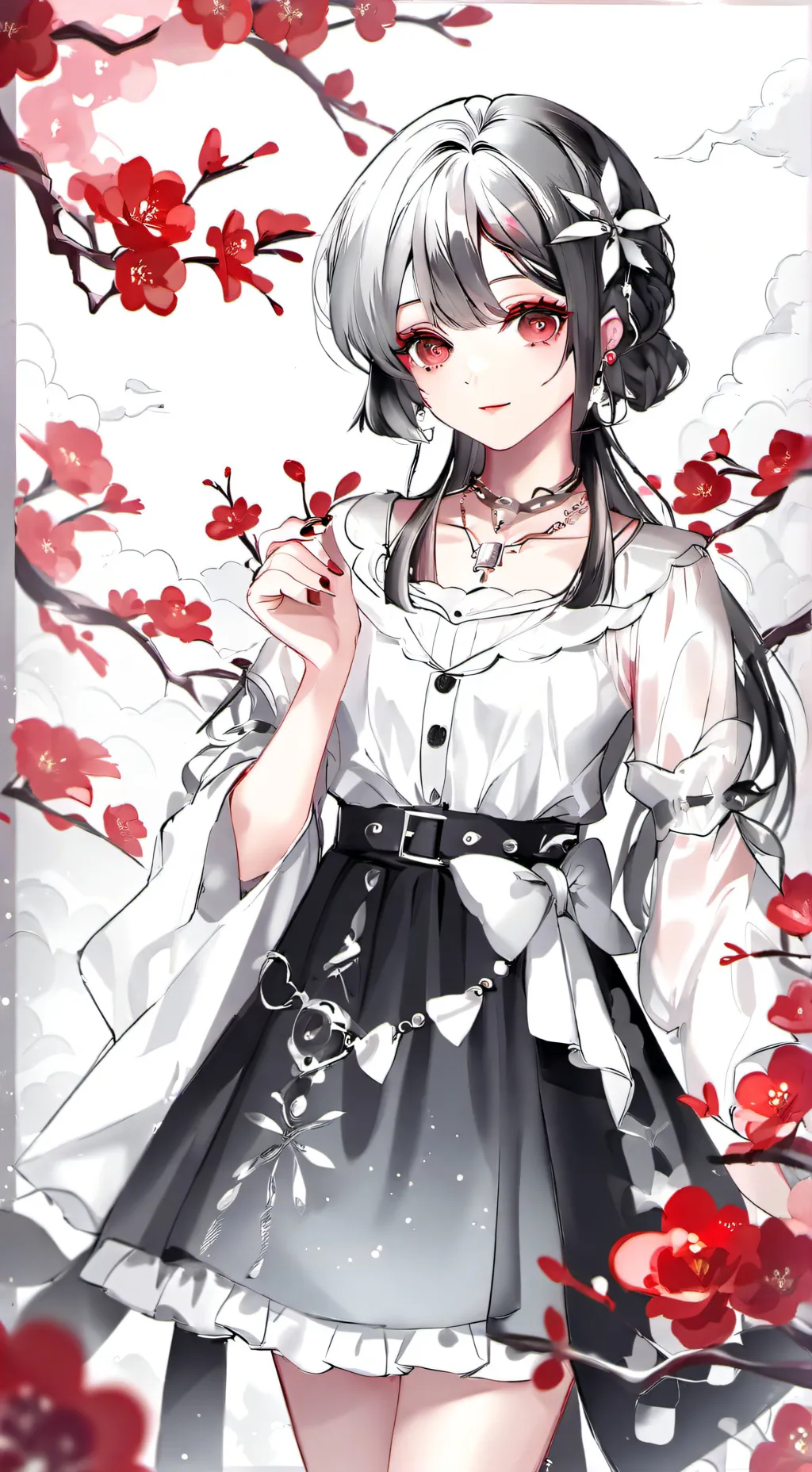 ai character: Solo levellingpt.2 background