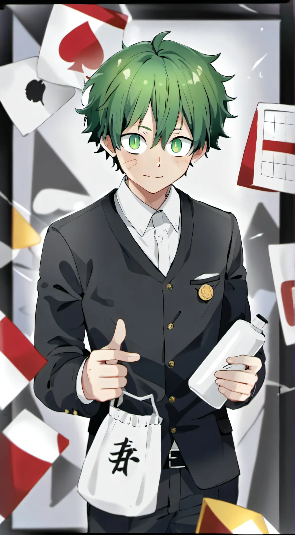 ai character: mha tinies background