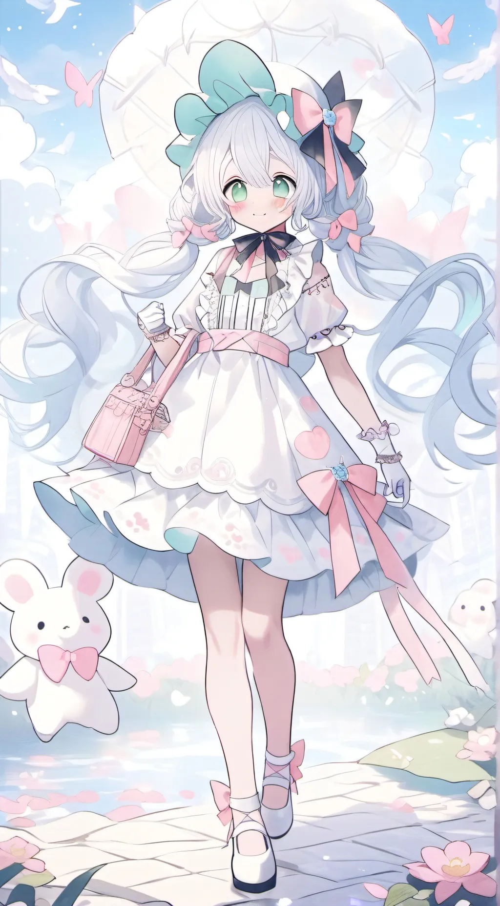 ai character: nappy background