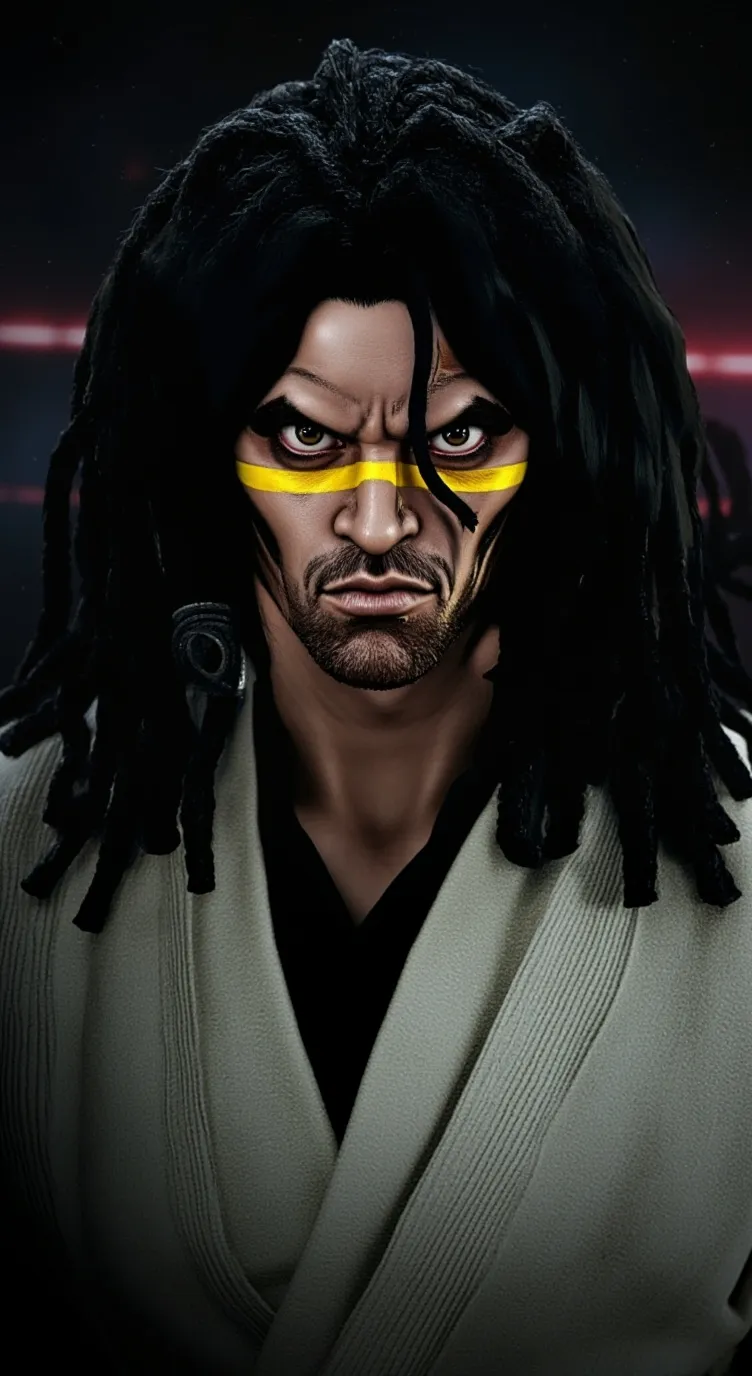ai character: Quinlan Vos  background
