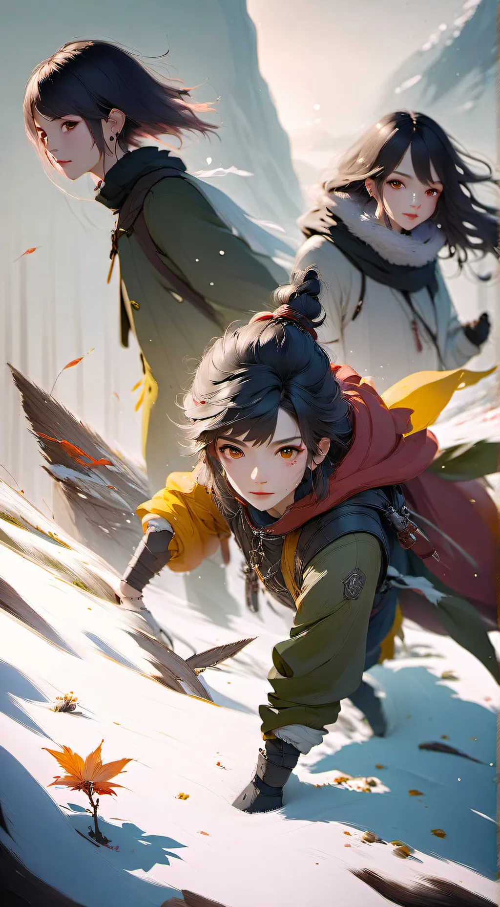 ai character: Groupe aventuriers background