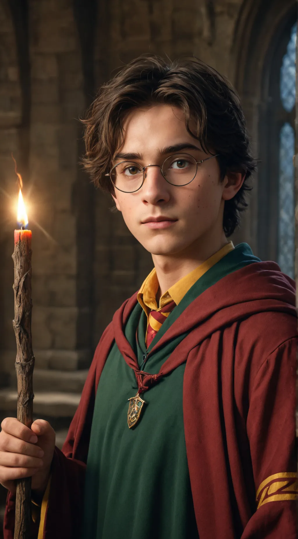 ai character: Harry Potter background