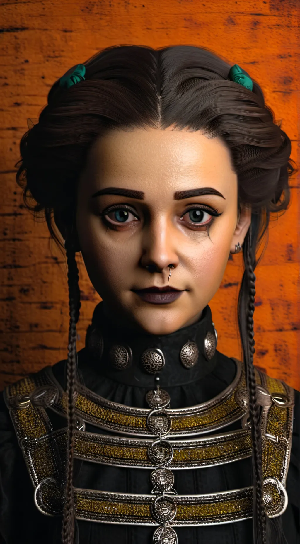 ai character: Wednesday Addams background