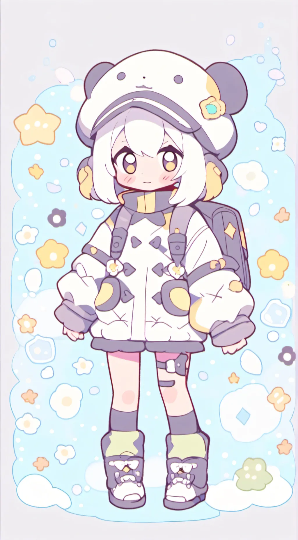 ai character: Sprunki world! background