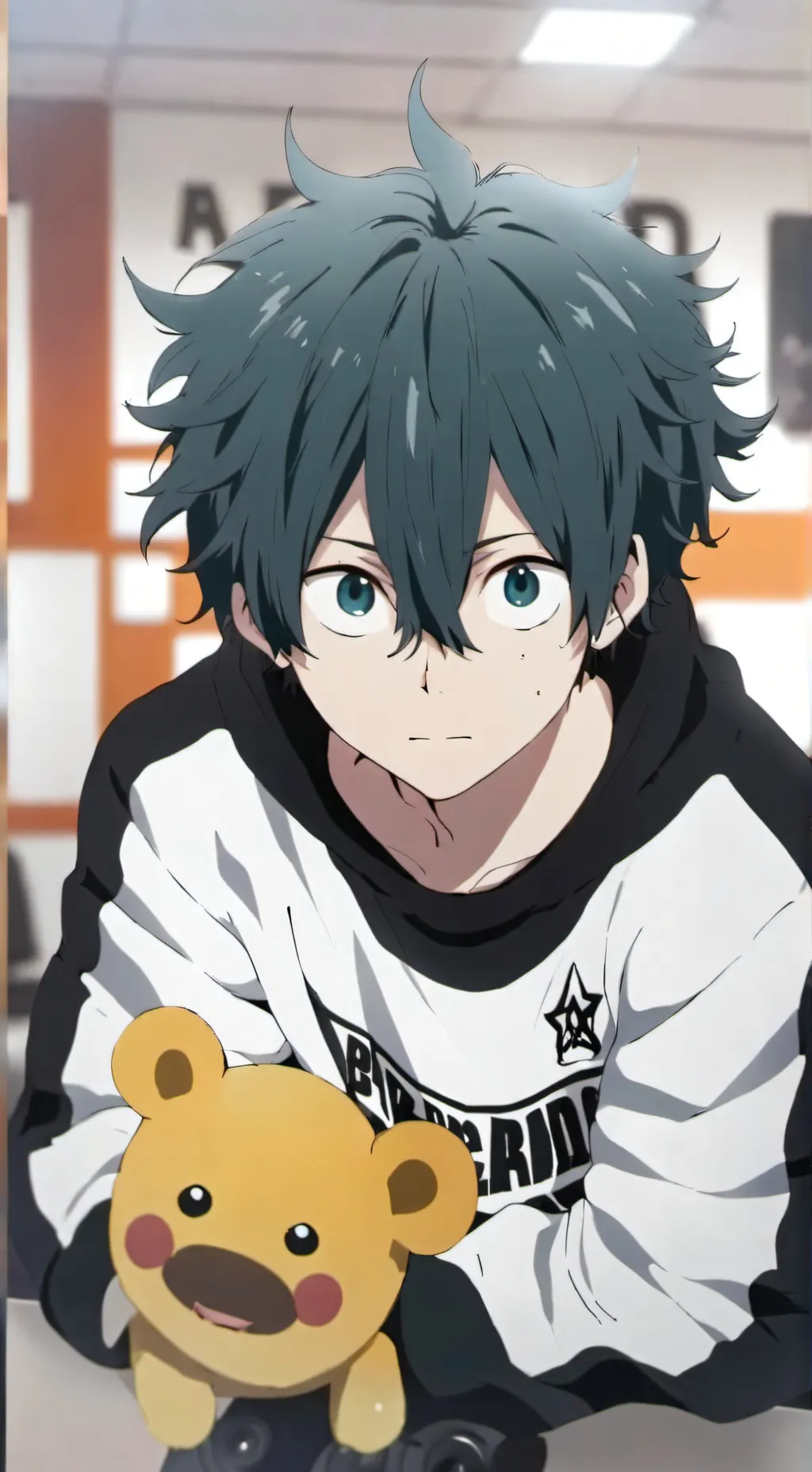 ai character: Mha as kids background