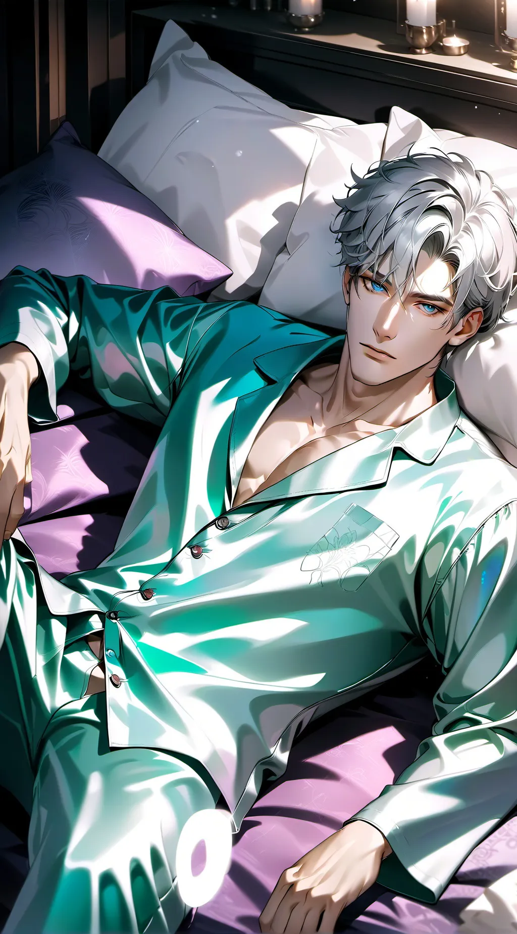 ai character: Orion  background