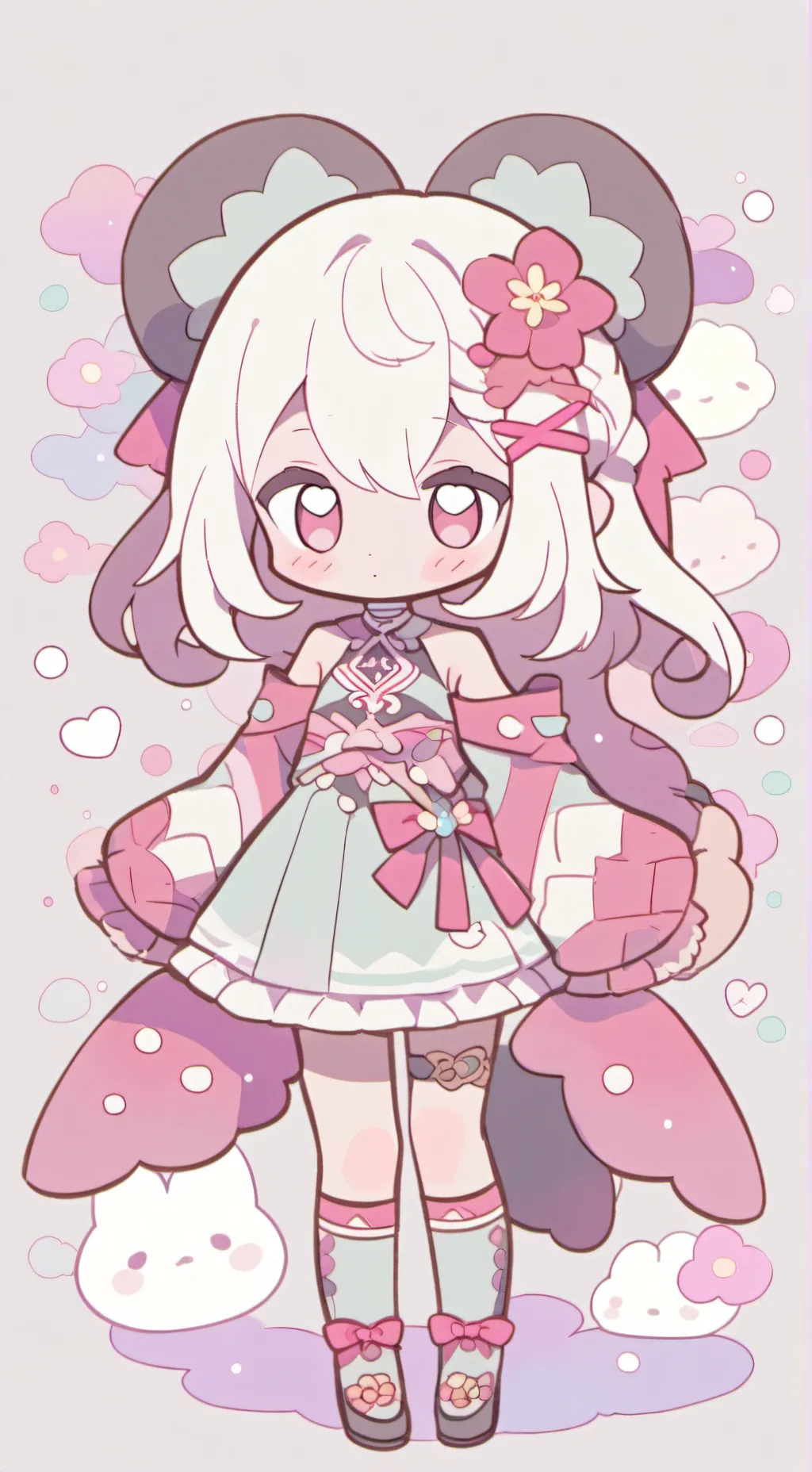 ai character: shrimpo  background