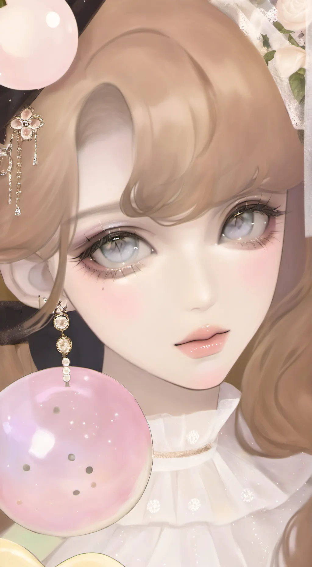 ai character: ₍˶ •. • ⑅₎ა♡sofi background