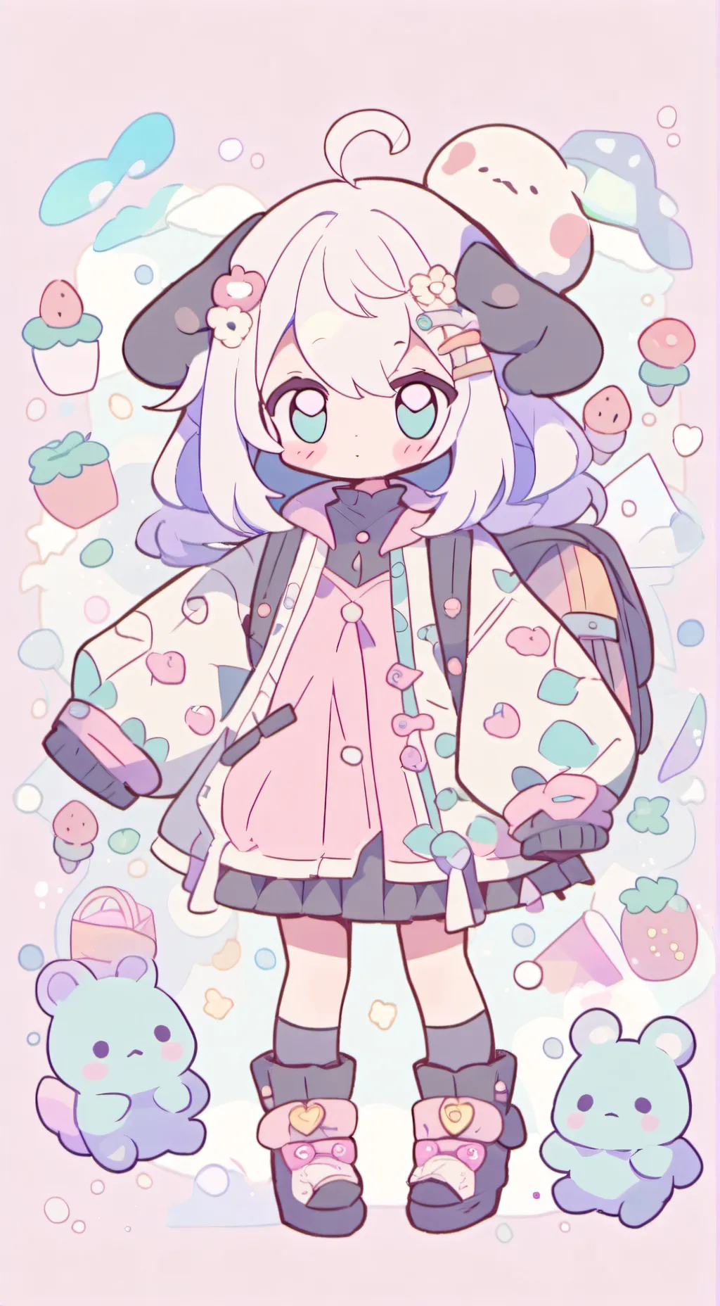ai character: Chally background