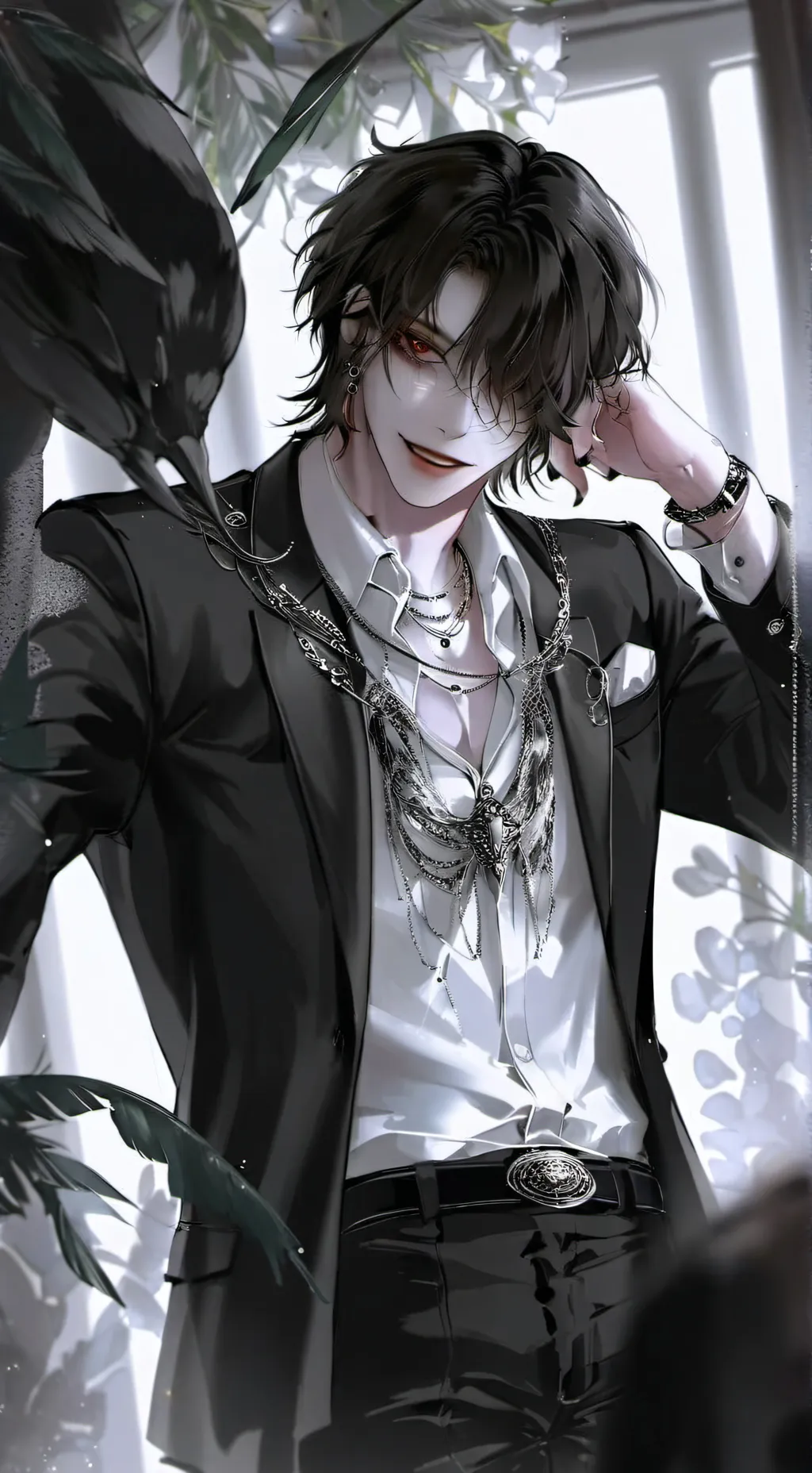 ai character: Джей  background