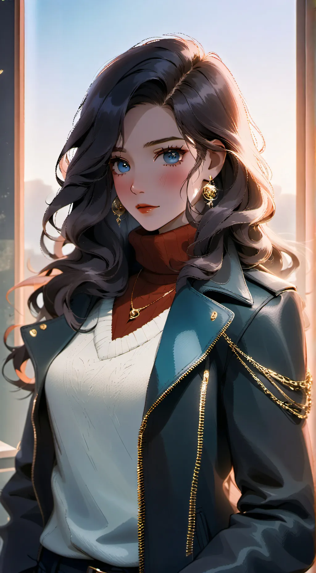 ai character: Vienna  background