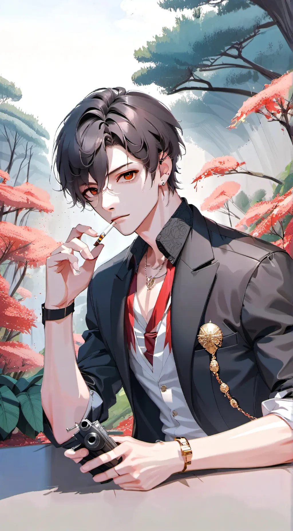 ai character: Isaac background