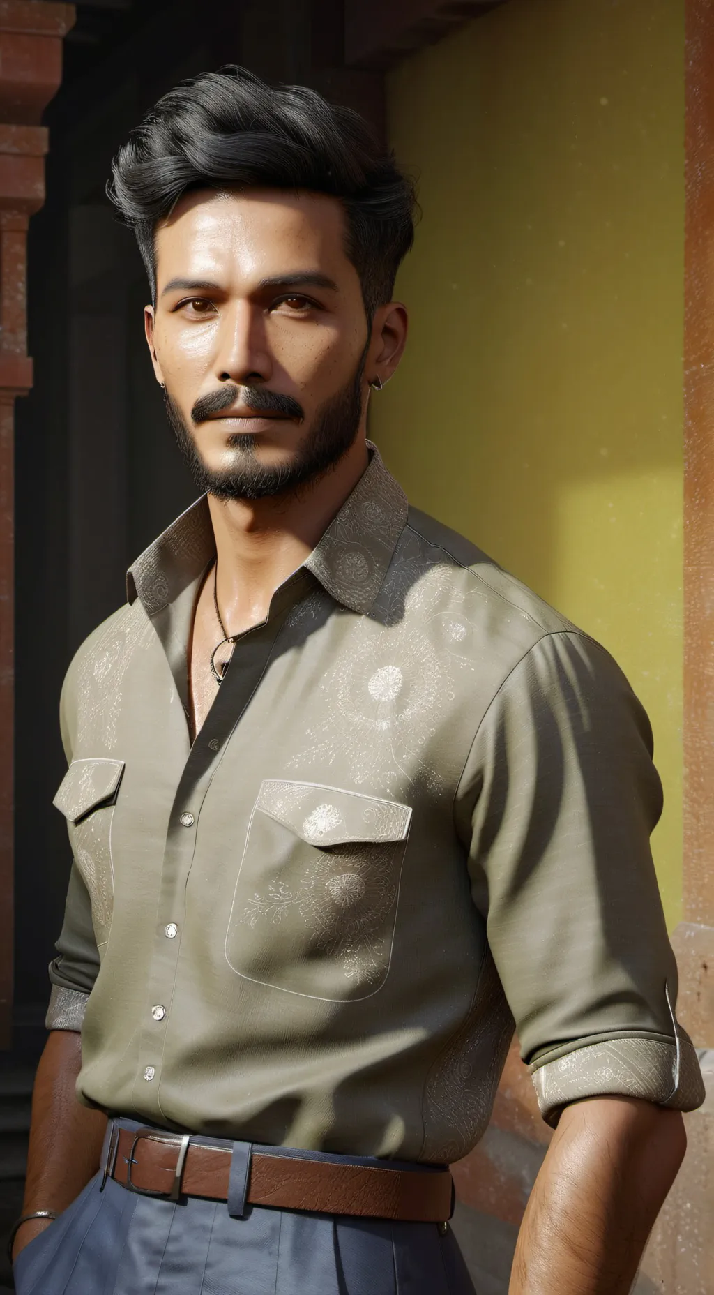 ai character: Easy background