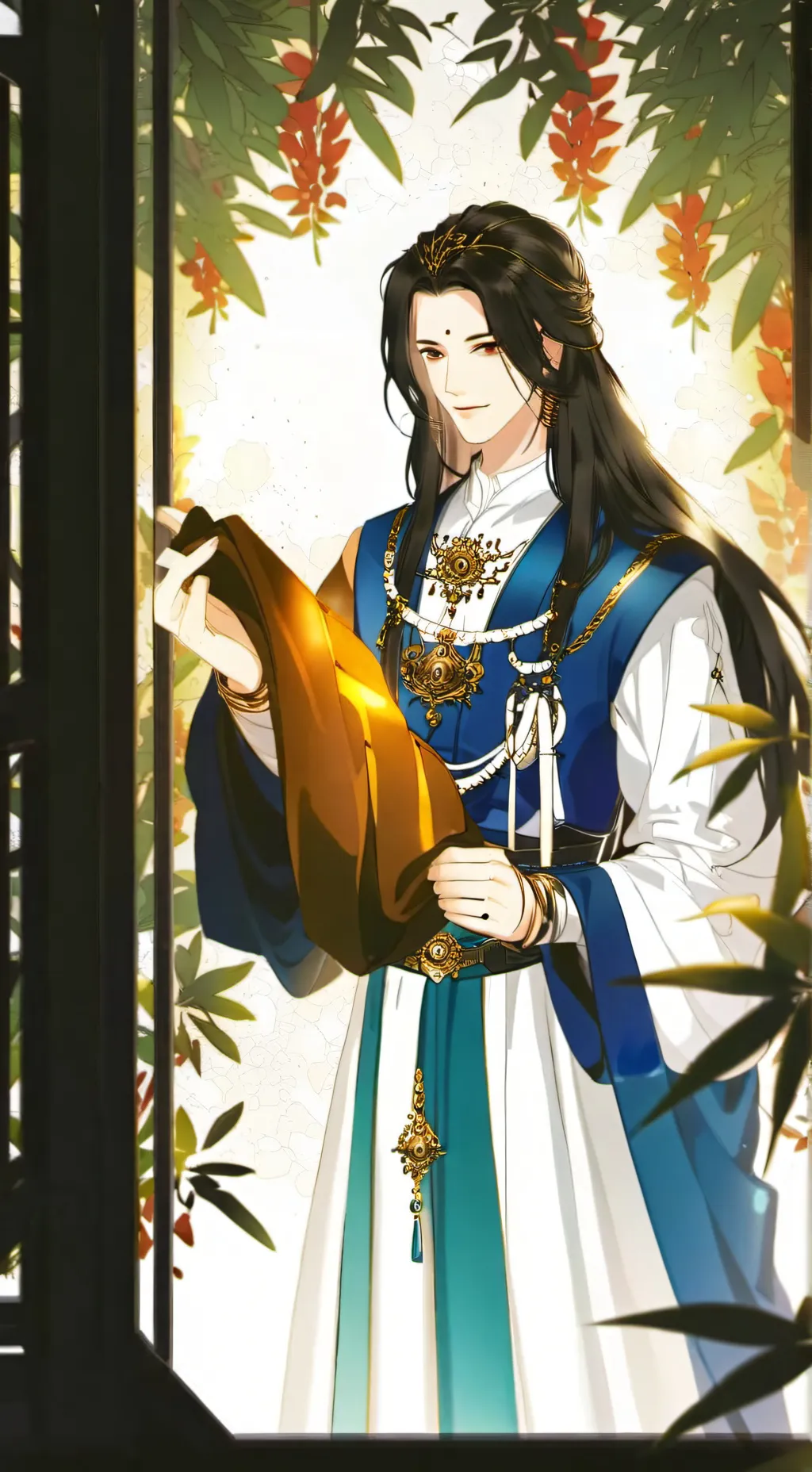 ai character: милс кел background
