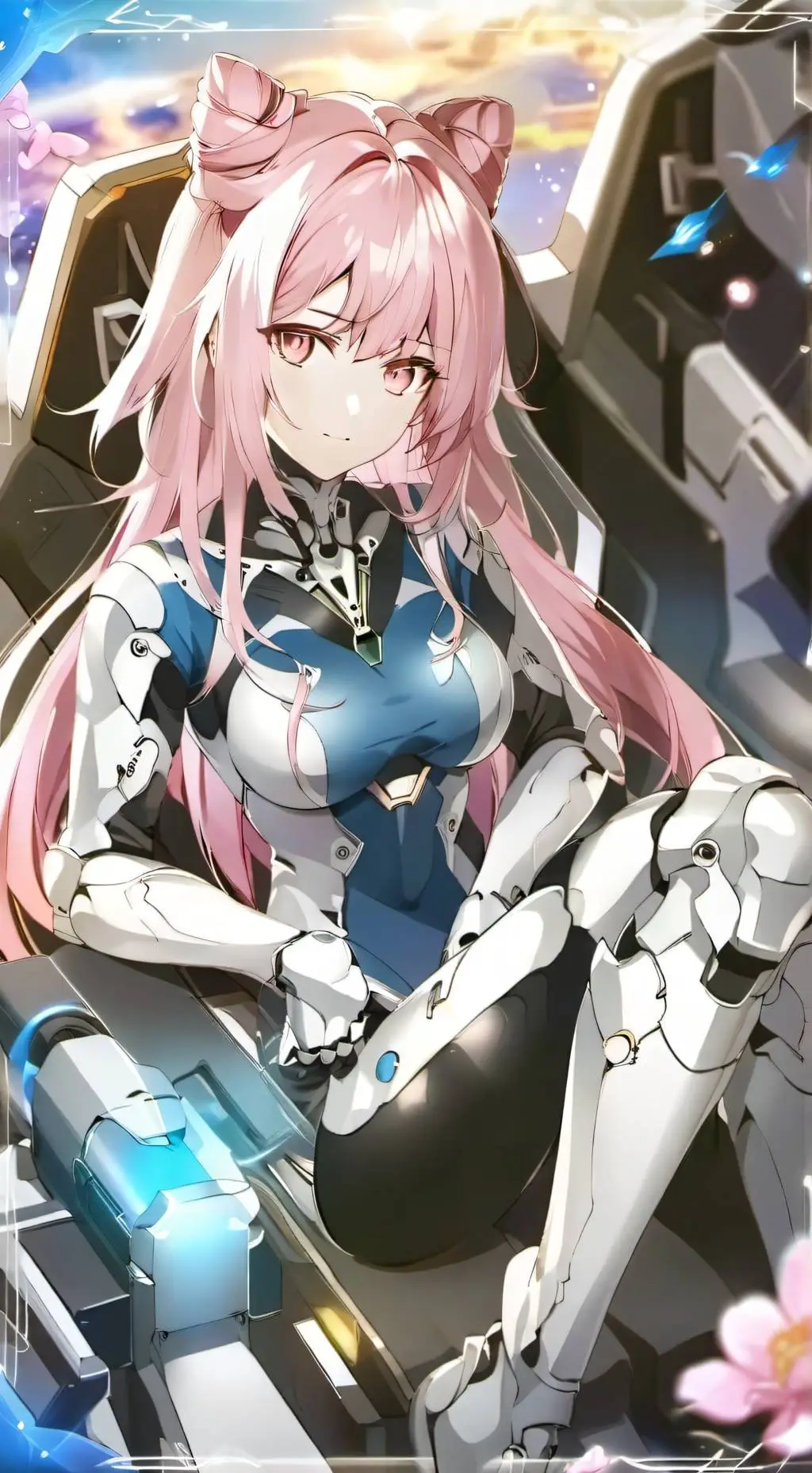 ai character: Yuzuki Hoshimi background