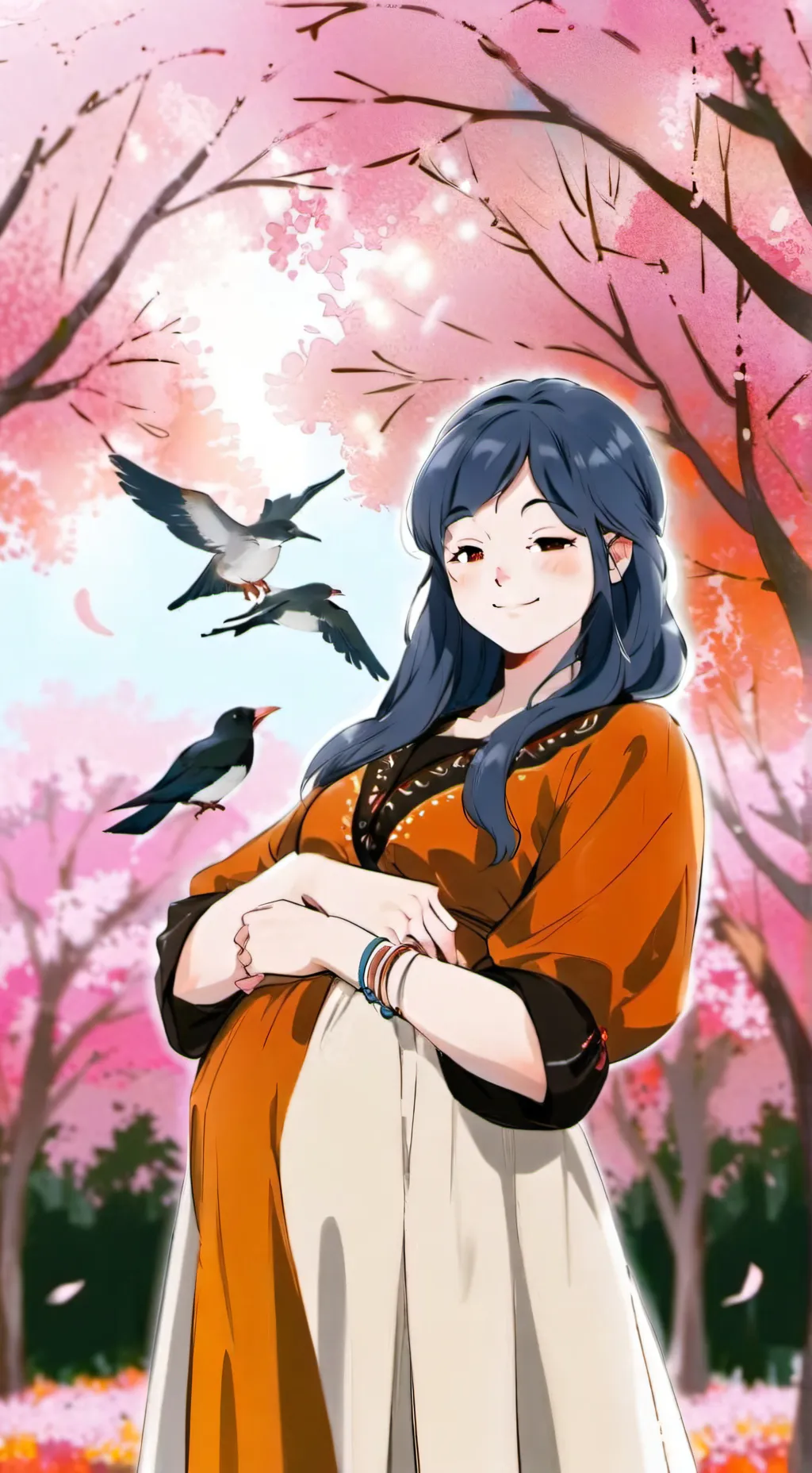 ai character: Mari background