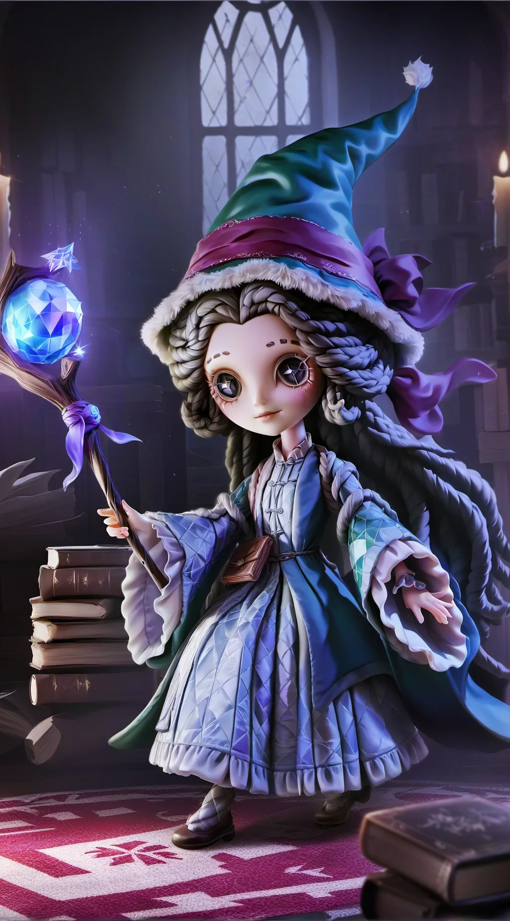 ai character: Blair background