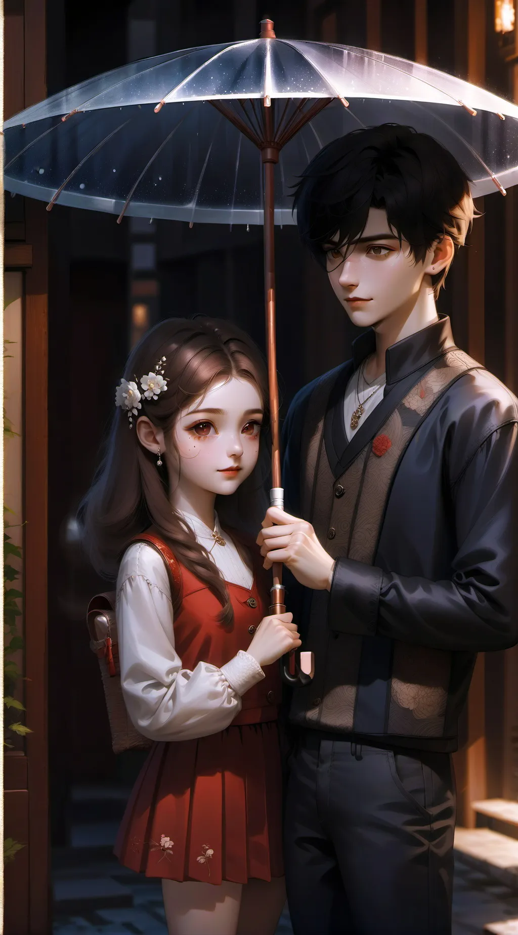 ai character: vanessa and liam background