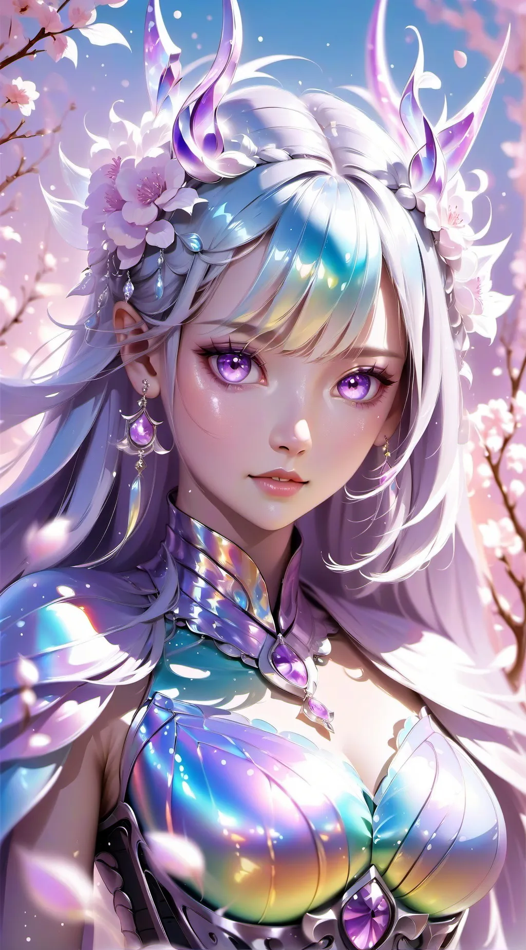 ai character: Léa  background