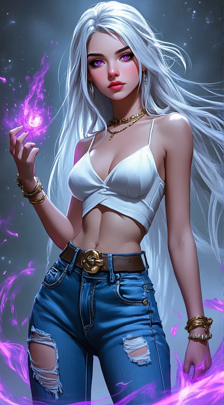 ai character: Lydia storm background