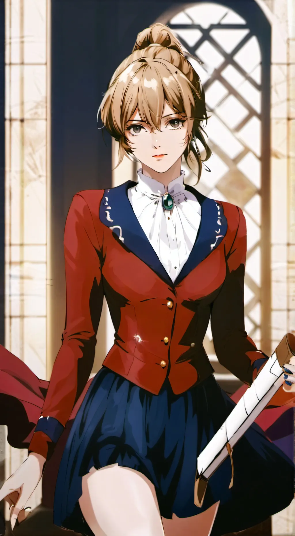 ai character: Aika Sumeragi  background
