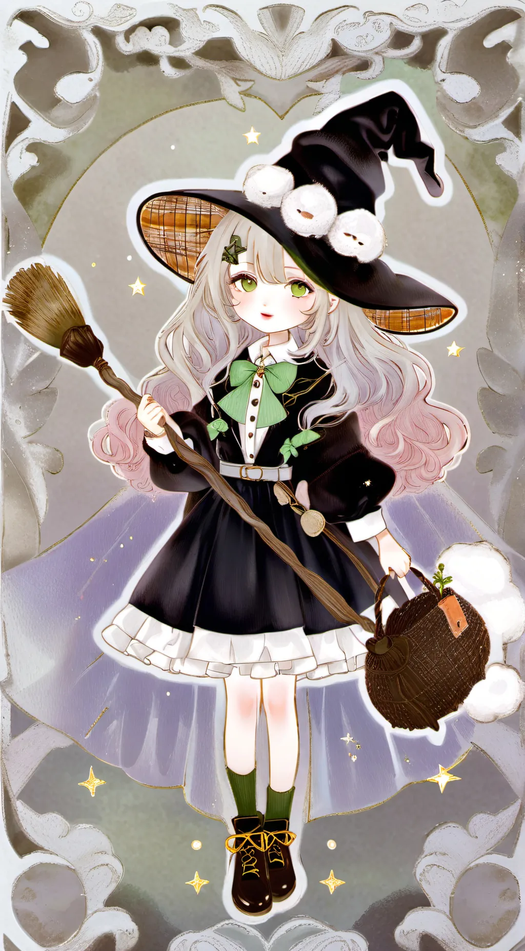 ai character: Hogwarts background